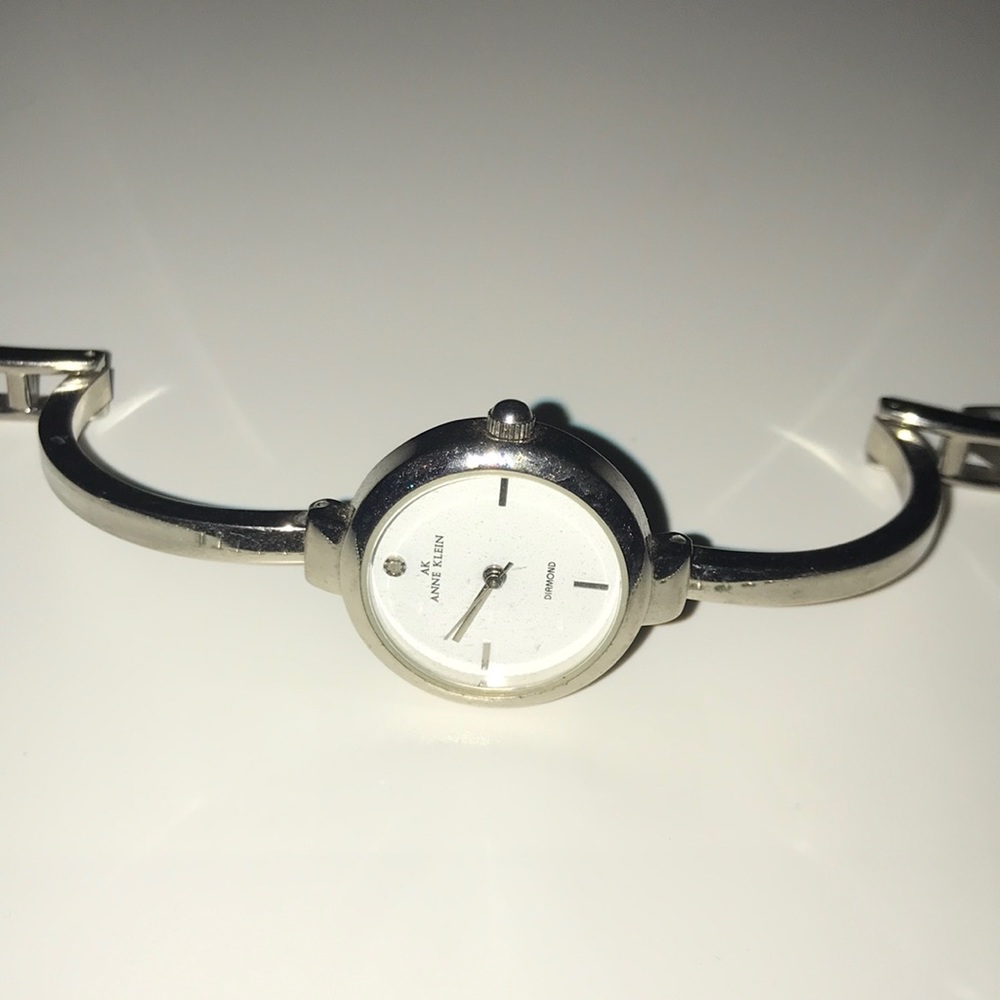 Anne Klein silver bracelet watch